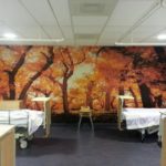fotobehang naadloos ziekenhuis kamer