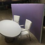 scheidingswand gebogen