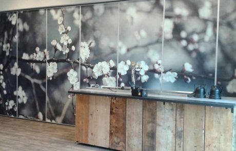 foto behang schuifwand interieurbeleving