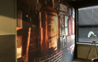 PR-Runner wandpaneel geluiddempend kantine