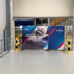 akoestische pr-runner scheidingswanden KMWE industriele omgeving