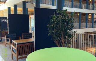 Akoestiek mobiel scherm