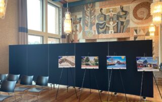 inzet van mobiele scheidingswanden PR-Runner voorlichting bijeenkomst gemeente Hengelo